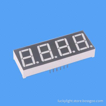 0.28/0.56/0.8/1/1.2/1.5/1.8/2.3/4-inch Electronic 7-segment LED Display with Low Power Consumption